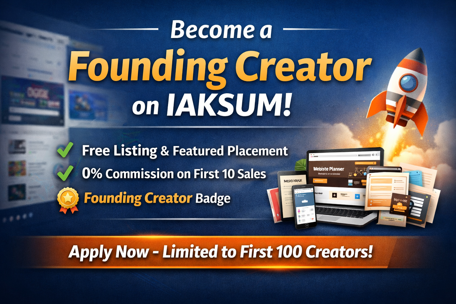 Become a Founding Creator
