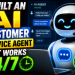 🤖 I Built an AI Customer Service Agent That Works 24/7